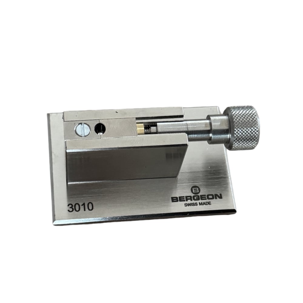 Bergeon 3010 watchmaker tool for tightening the pipes of hands & winding crowns