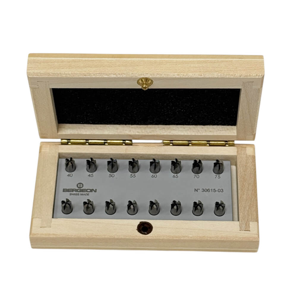 Bergeon 30615-03 End-Mills for Chronograph Screw Shoulders Cutters - Image 2