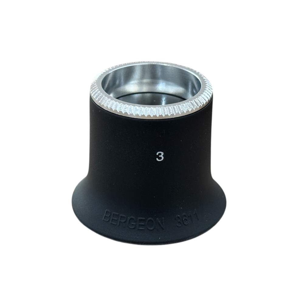 Bergeon 3611-N-3 soft eyeglass watchmaker loupe x3.3 - Image 6