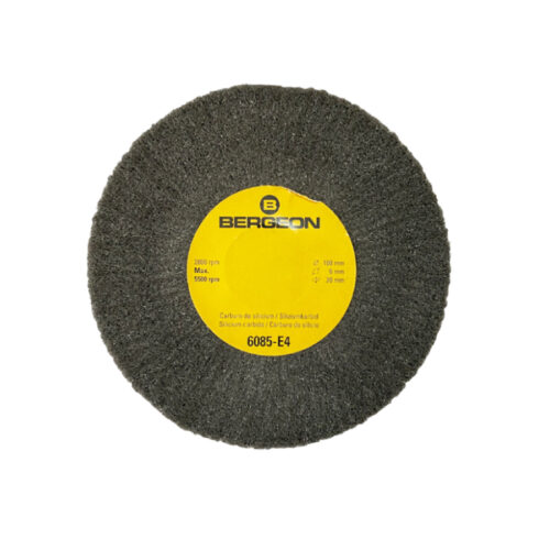 Bergeon 6085-E4 ultra fine satin metal finish abrasive wheel