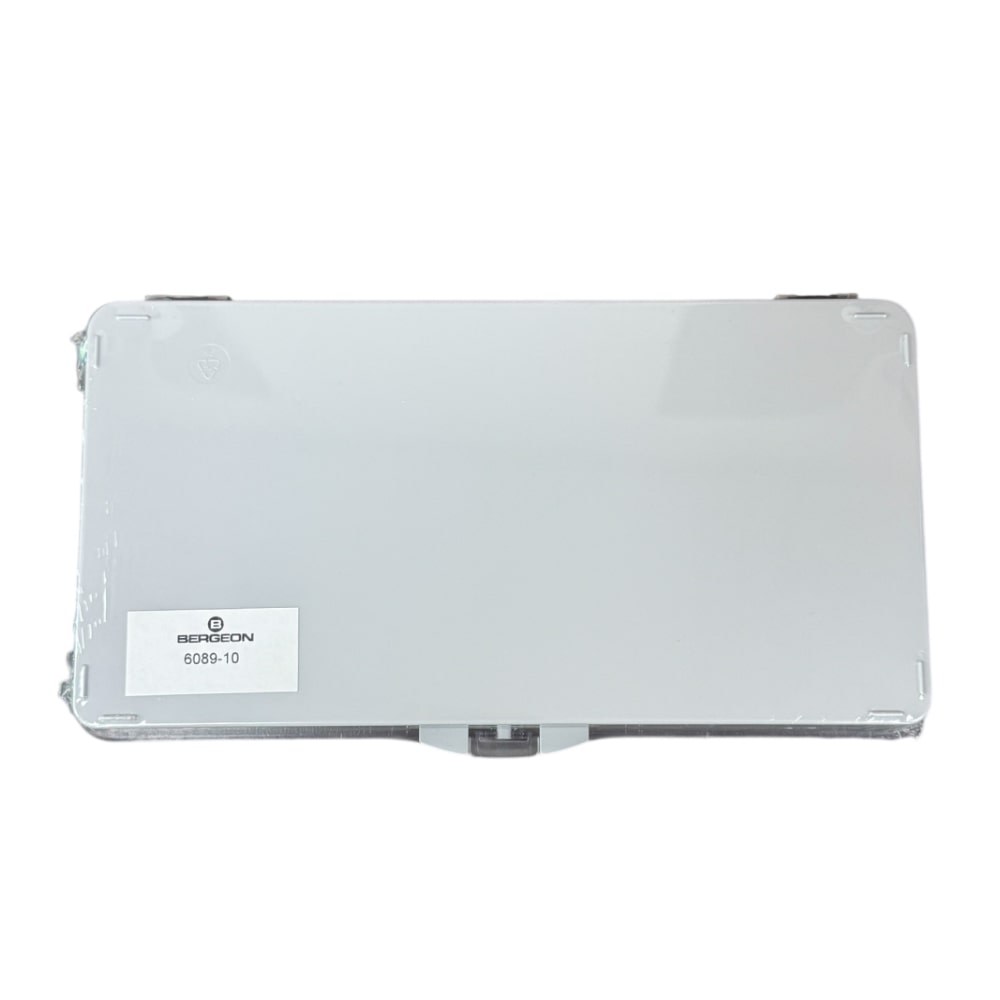 Bergeon 6089-10 Transparent Plastic Box for Watch Parts – 10 Divisions - Image 2