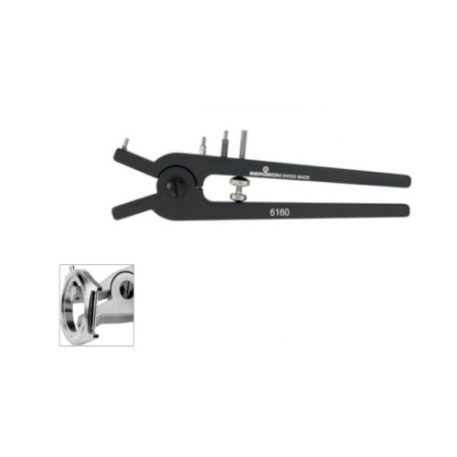 Bergeon 6160 pliers for removing pushers and correctors on chronograph watches
