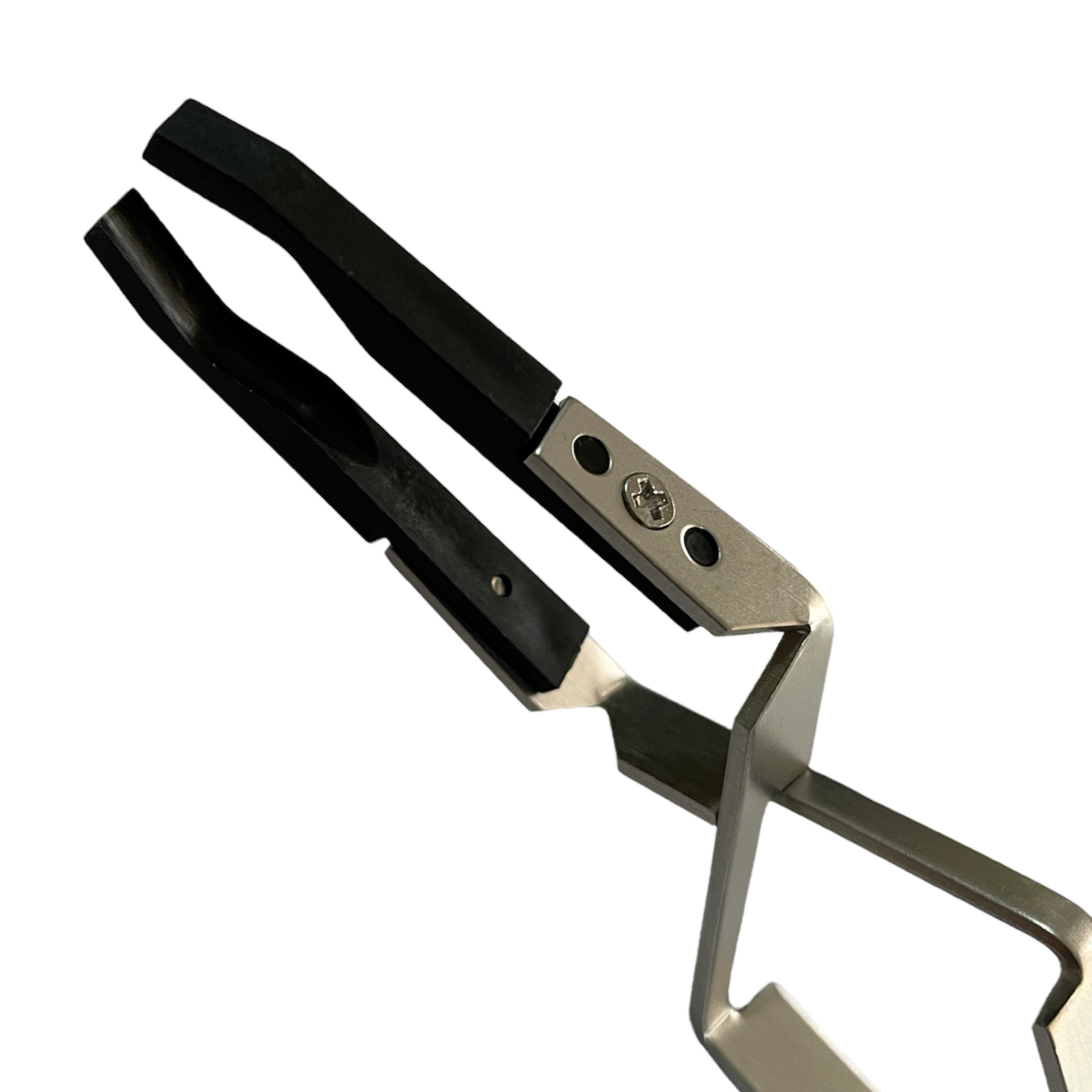 Bergeon 7140 tweezers with carbon fibre tips for dials and glasses 120mm - Image 2