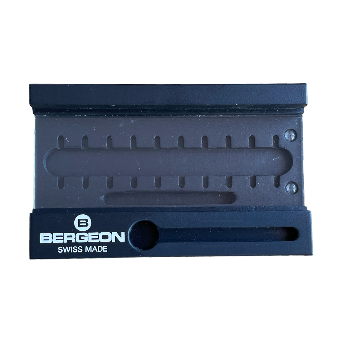Bergeon 7744-S stand for 2 bracelet blocks, holder and pins