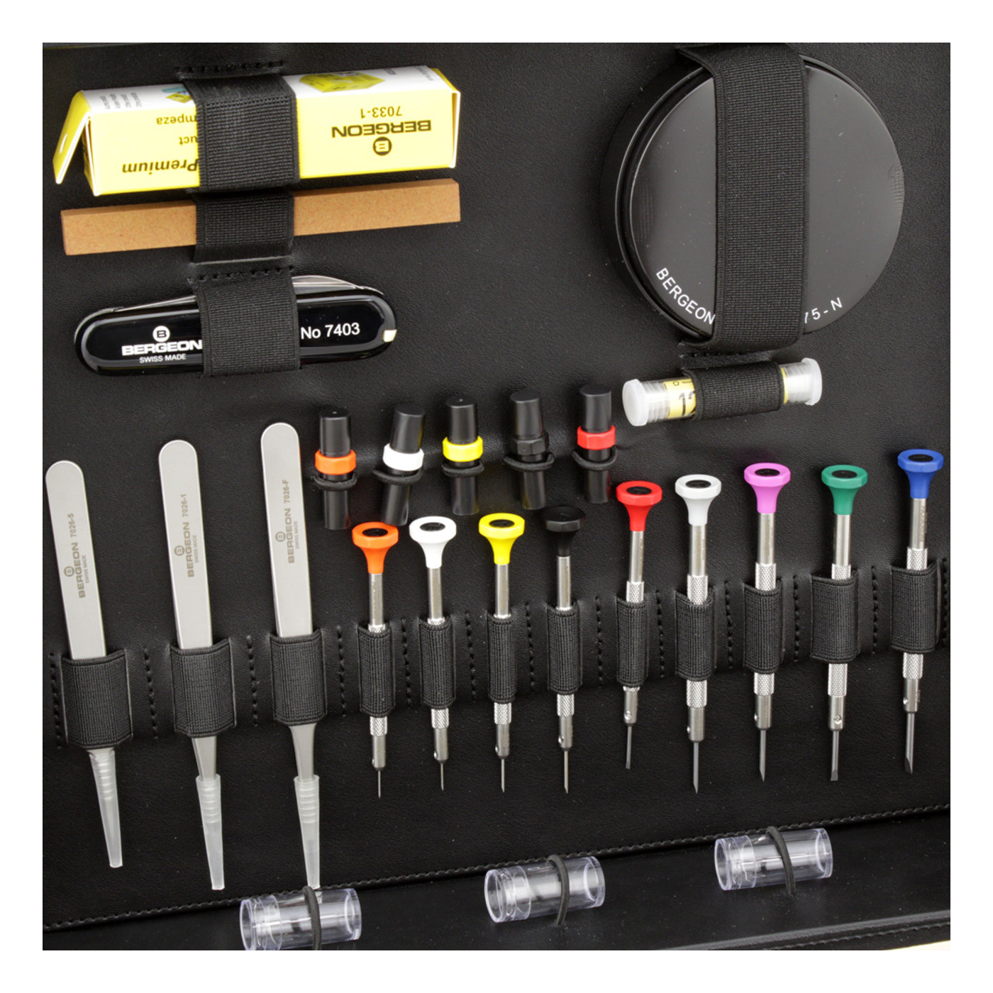 Bergeon 7817 after sales service tool kit box, 43 pieces - Image 5