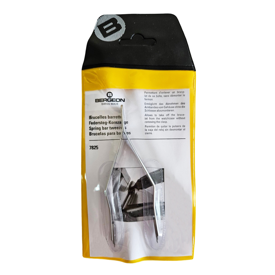 Bergeon 7825 spring bar tweezer lug removal fitting - Image 4