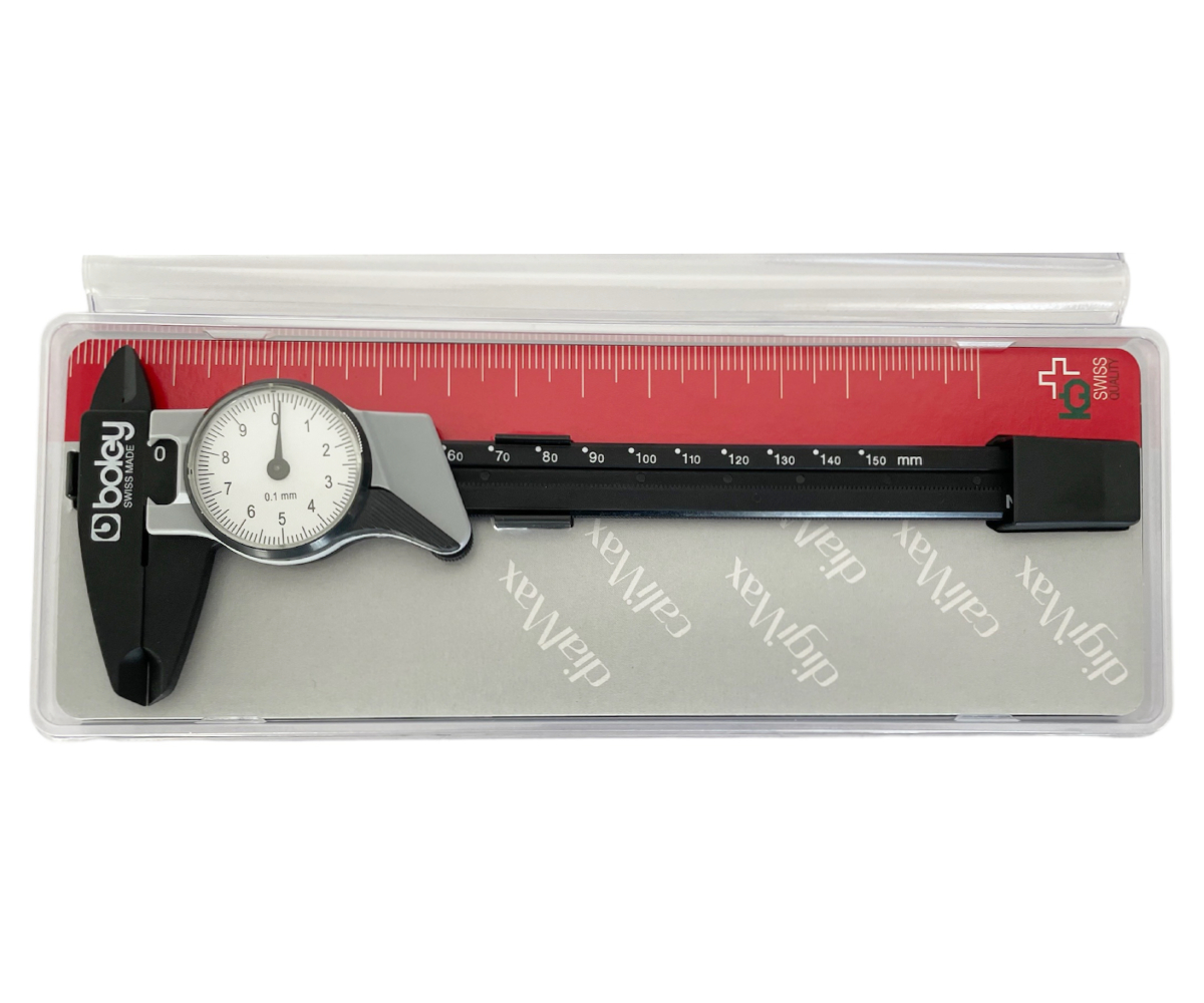 Boley precision plastic calliper gauge with analogue clock 0-150 mm - Image 5