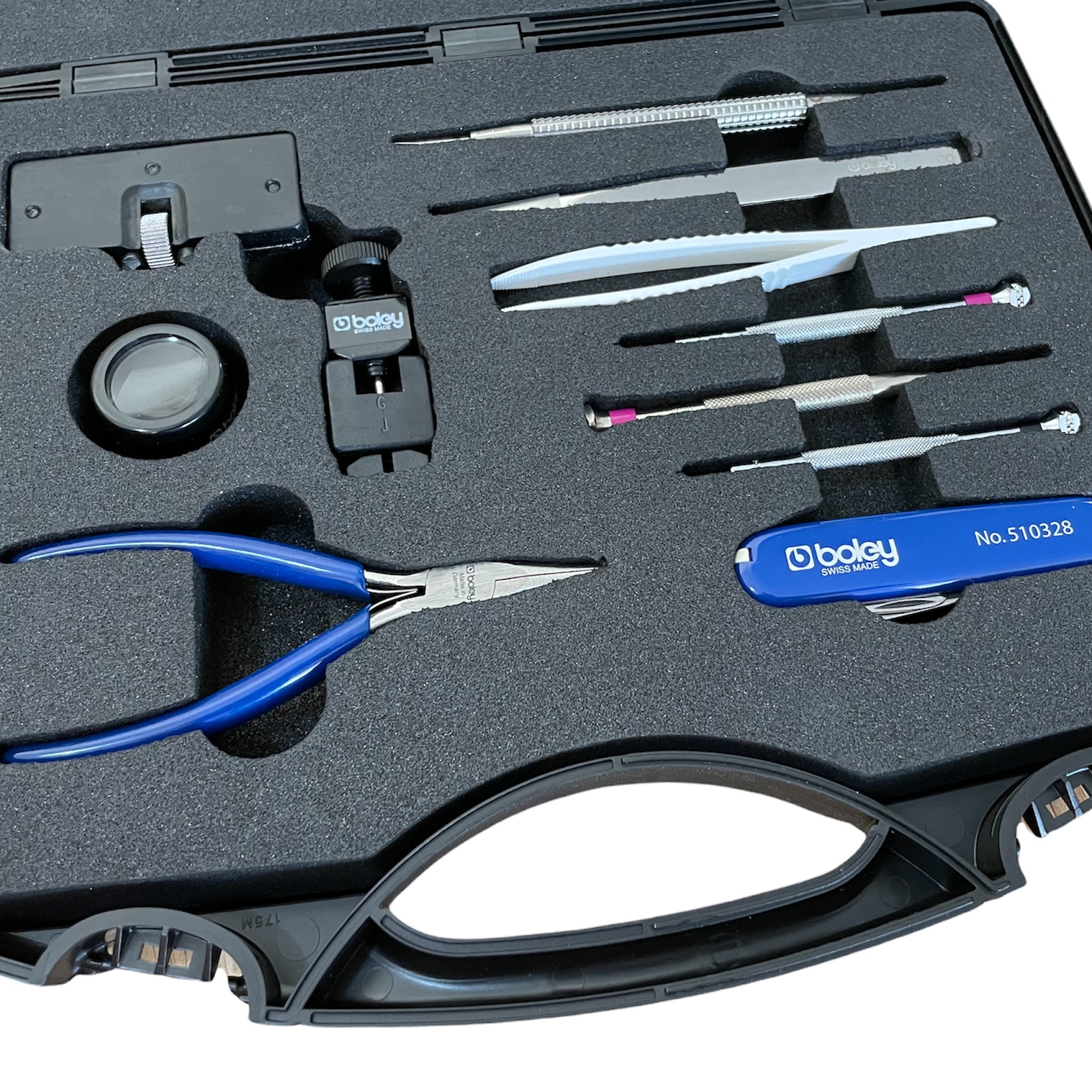 Boley watchmakers toolbox kit for replacing straps and batteries - Image 2