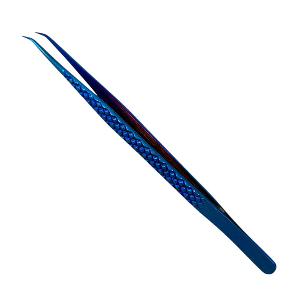 Buzzufy C14 curved long tweezer, non-magnetic for watchmakers and jewellers, 140mm - Image 2