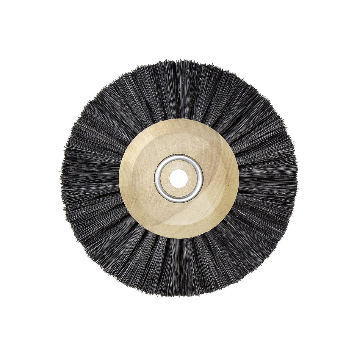 Buzzufy polishing wheel hard brush bristle 4 rows 100 mm