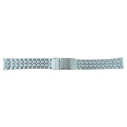 Buzzufy solid stainless steel watch bracelet 18mm