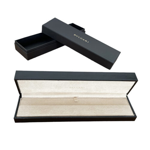 Bvlgari jewelry box kit for small and large flat bracelet