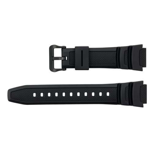 Casio 10569210 black watch plastic strap 19 mm W-218H-1AV, W-218H-3AV, W-218H-5BV