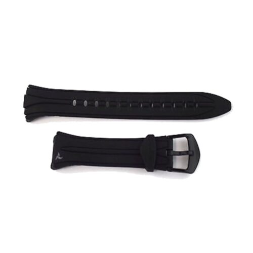Casio black watch strap 10075646 for STR-101, STR-101C, STR-111, STR-111C, 16mm