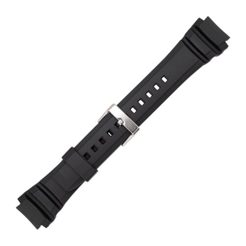 Casio black watch strap 10347967 for AMW-710-1AV, 20mm