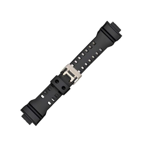 Casio plastic black watch strap 10437686 for GD-350-1, GD-350-1B, 16 mm