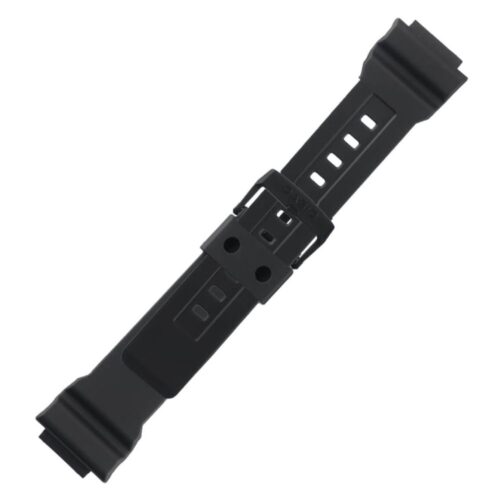 Casio plastic black watch strap 10478124 for AD-S800, AD-S800WH, 26 mm