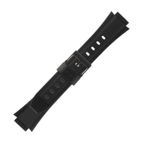 Casio plastic black watch strap 10572288 for LX-610, MW-600, 15 mm