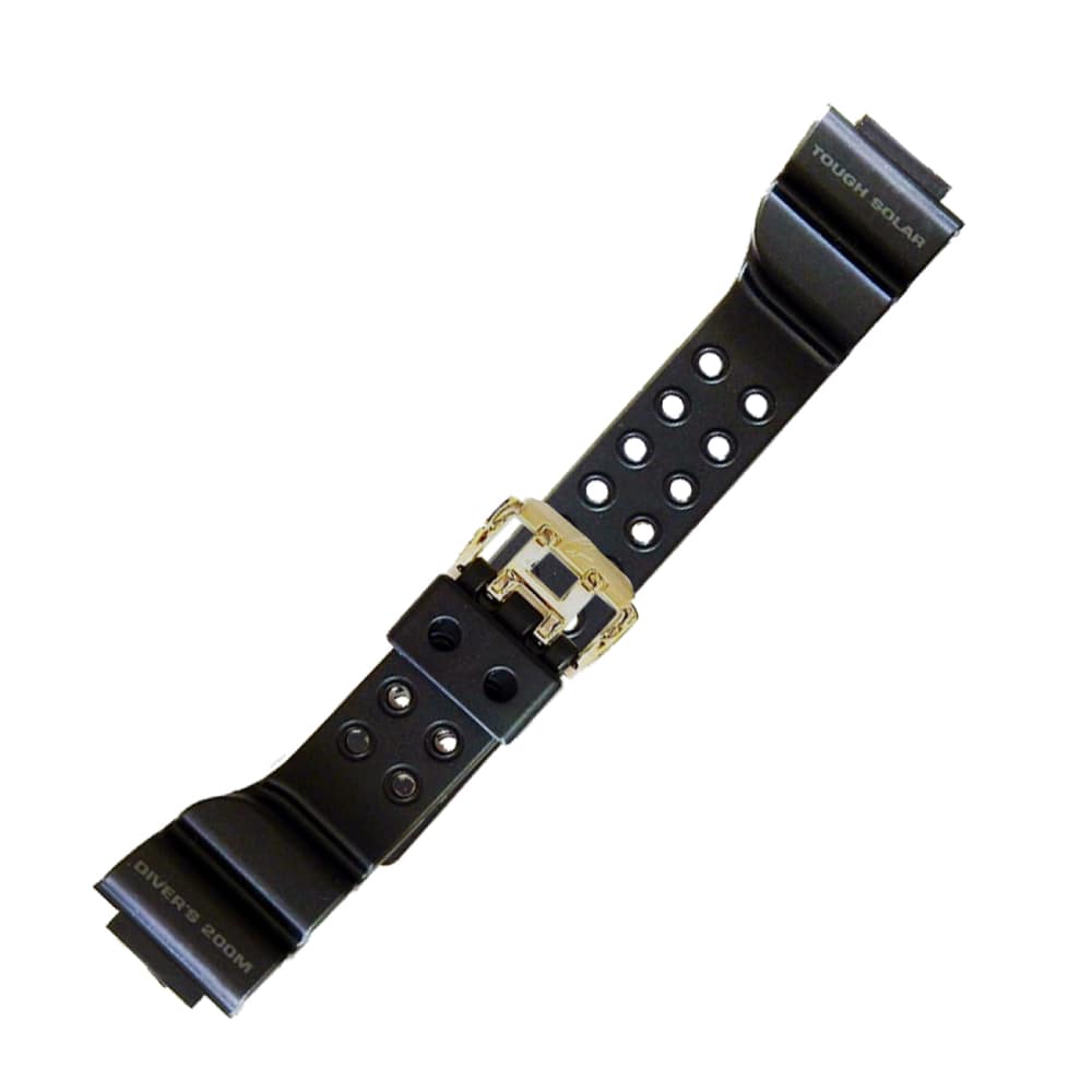 Casio plastic black watch strap 10642686 for GW-225A, 18 mm