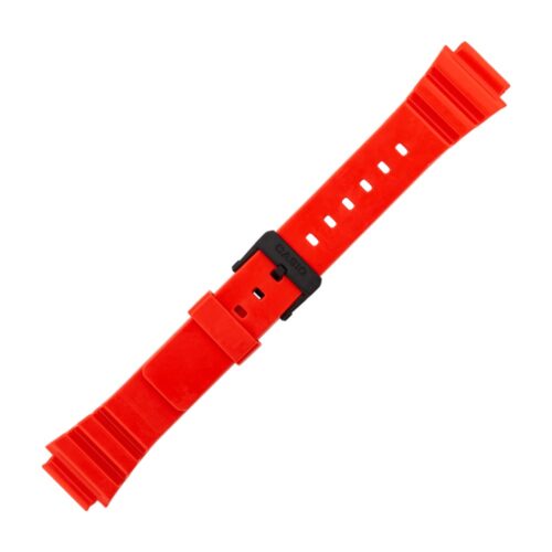 Casio plastic red watch strap 10460283 for MRW-200HC-4B