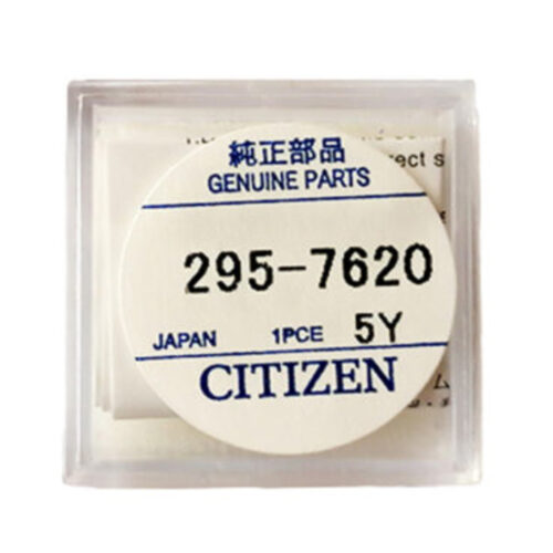 Citizen 295-762 (295-7620) CTL621F capacitor battery for Eco-Drive watches