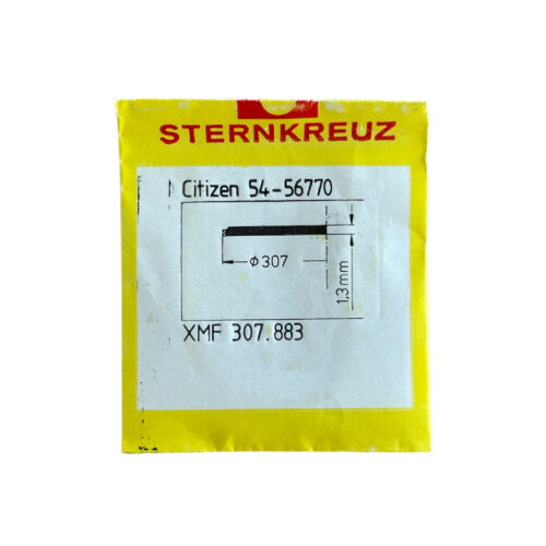 Citizen 54-56770 mineral crystal glass special flat (XMF) part XMF307883