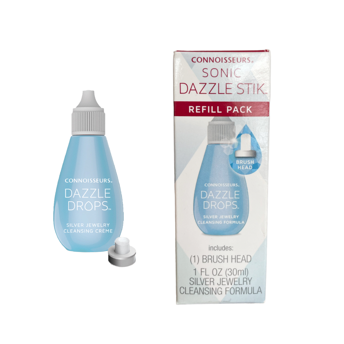 Connoisseurs Sonic Dazzle Stik Silver Jewelry refill pack 30 ml