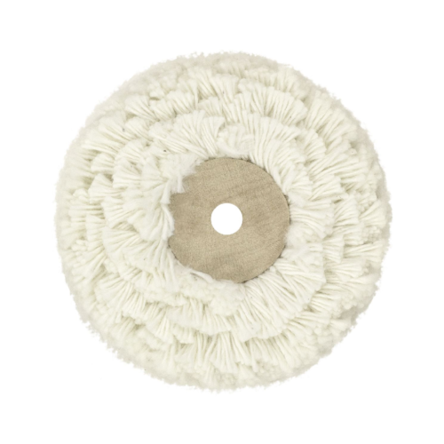 Cotton polishing wheel with wooden centre 80 x 40 mm