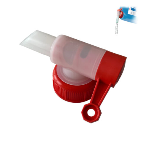 Dispensing valve suitable for 5 liter canister