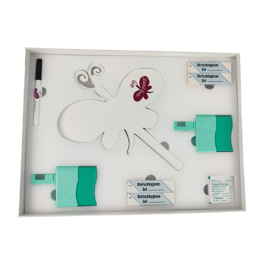 Easy Piercy StepByStep Box with 2 instruments, 1 mirror and hygiene accessories - Image 3