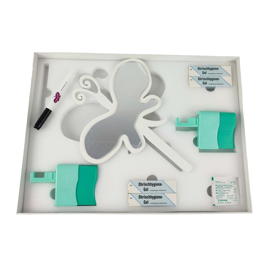 Easy Piercy StepByStep Box with 2 instruments, 1 mirror and hygiene accessories - Image 4