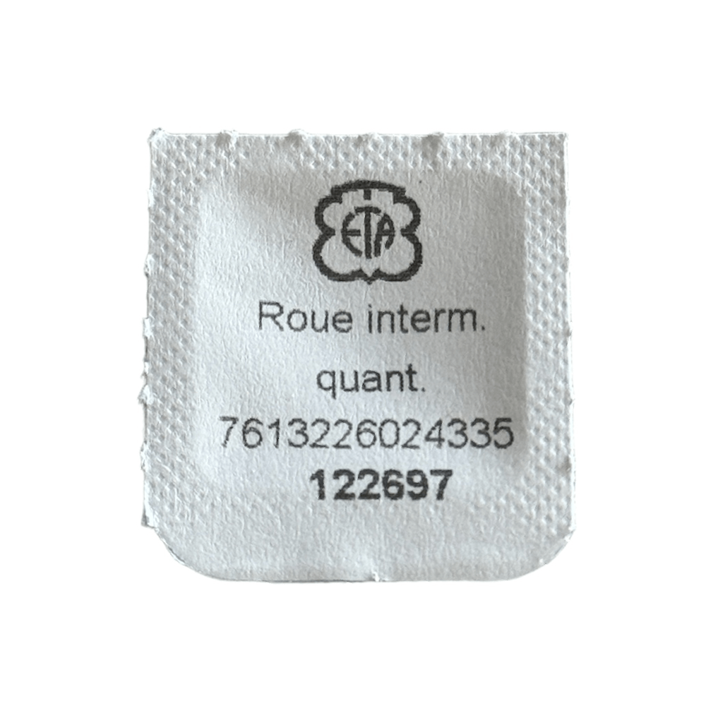 ETA 2000, 2000-1, 2004-1 intermediate date wheel part 2543 - Image 2