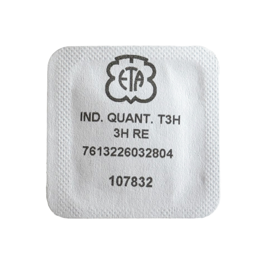 ETA 7750 date ring indicator black with white numerals part 2557 - Image 2