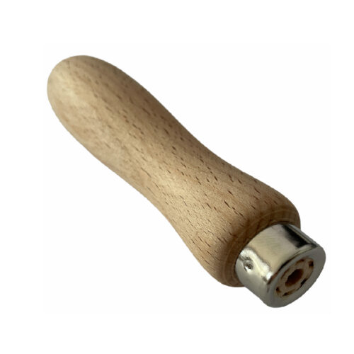 File handle of wood with force 18 mm and overall length 110 mm