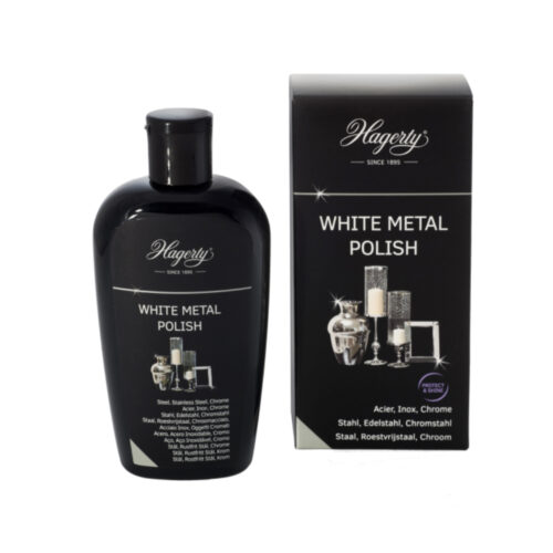 Hagerty White Metal Polish, steel, stainless steel and chrome steel, 250 ml