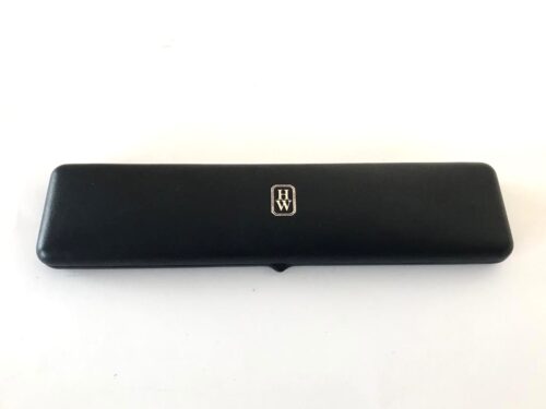 Harry Winston watch hard black case