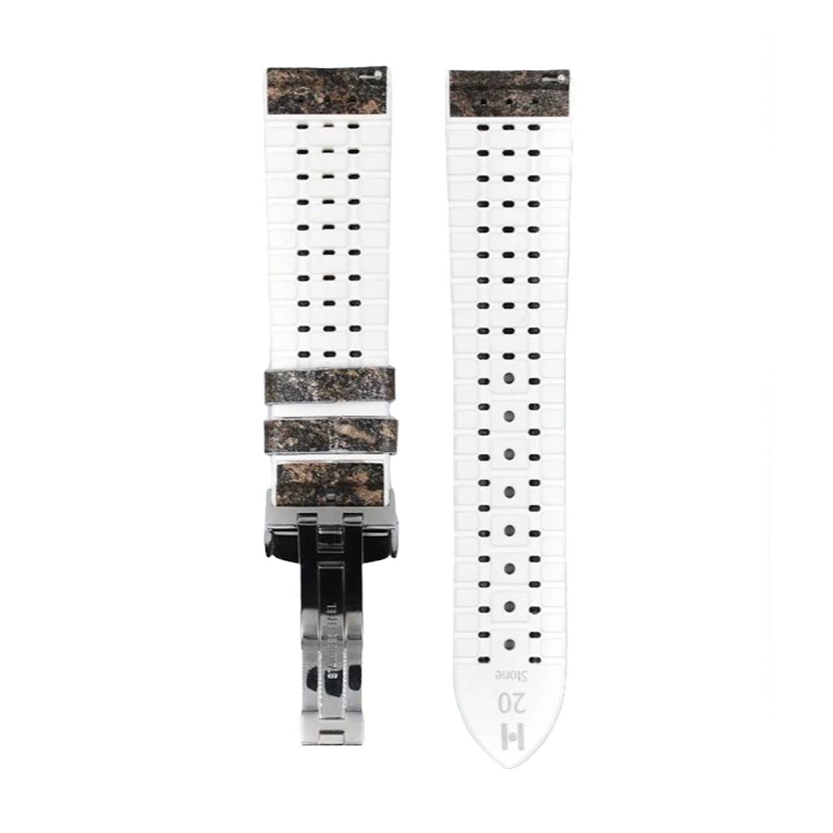 Hirsch brown leather watch strap Stone M 18 mm 0920044131-2-18 - Image 2