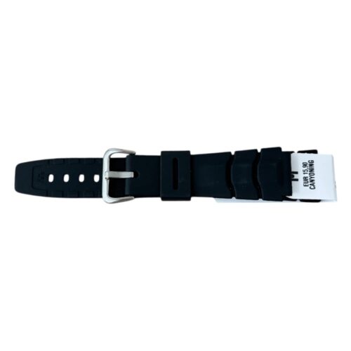 Hirsch CANYONING black rubber strap for diver watches, 20 mm, 46458850-2-20