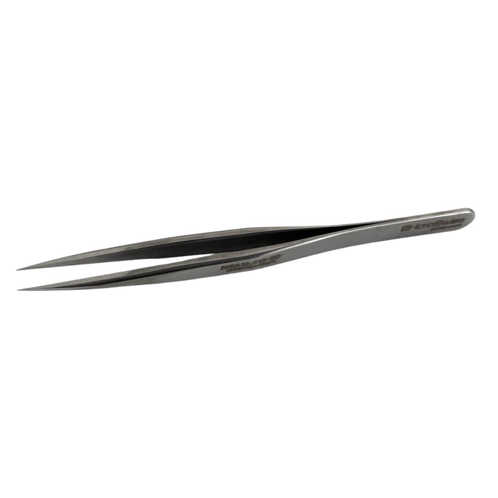 Horotec MSA 12.812-00 antimagnetic steel watchmaker tweezer - Image 2