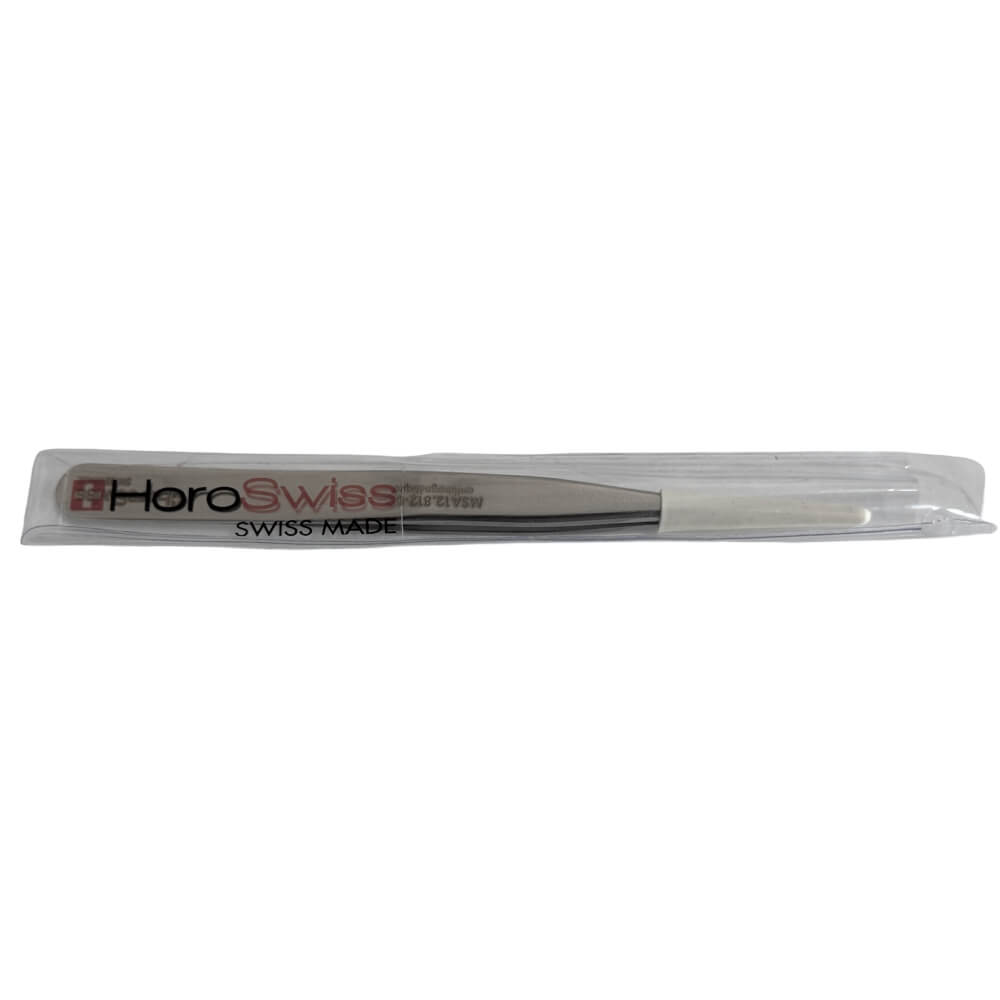 Horotec MSA 12.812-00 antimagnetic steel watchmaker tweezer - Image 4
