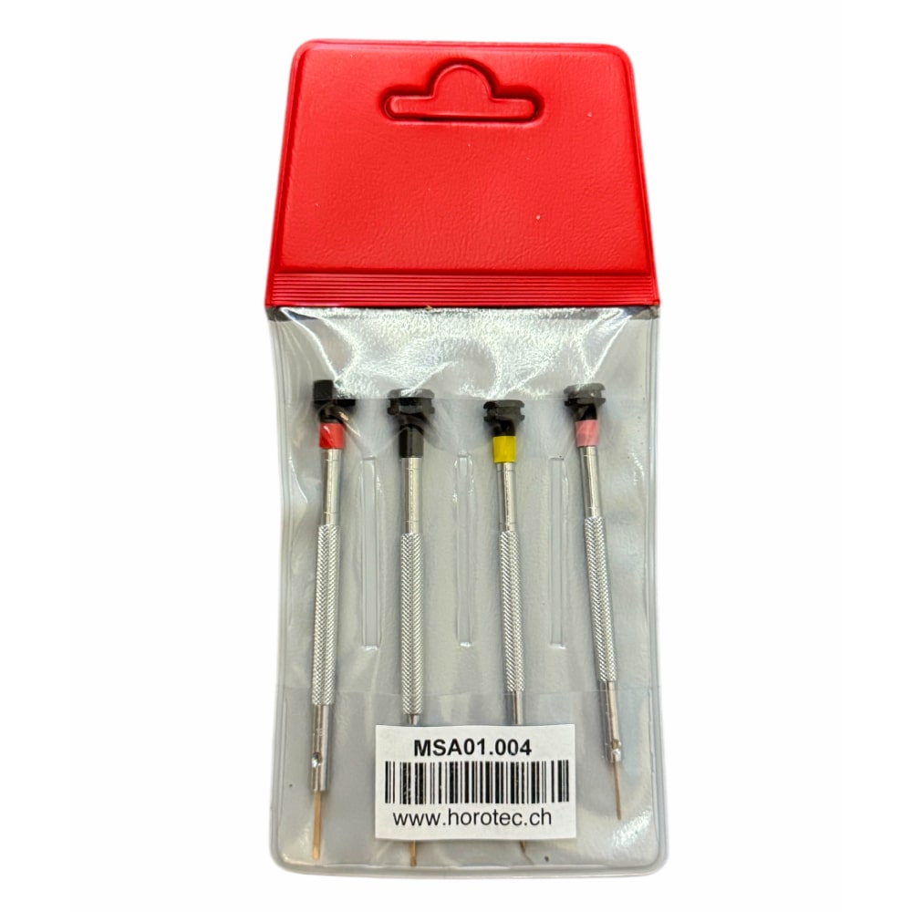 Horotec MSA01.004 set of 4 antimagnetic screwdrivers for watchmakers - Image 3