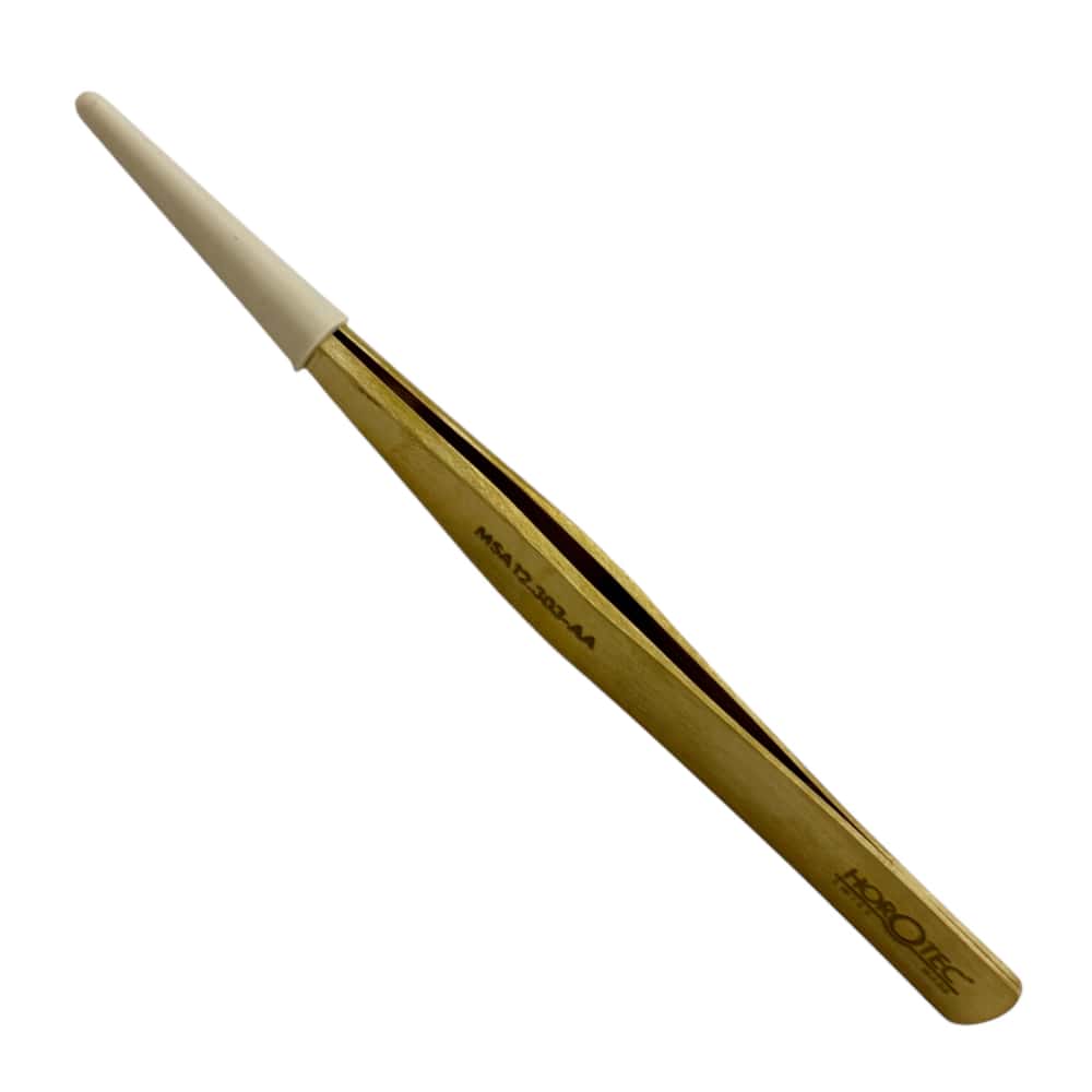Horotec MSA12.303-AA strong and elegant tweezer for ordinary use brass, 125mm - Image 3