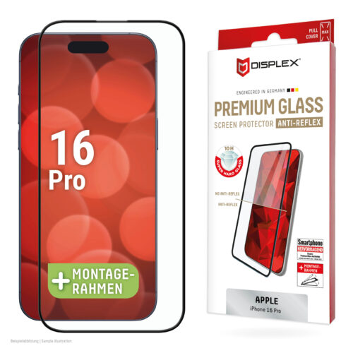 iPhone 16 Pro Premium Anti-Reflective Protective Glass (FC) 01997