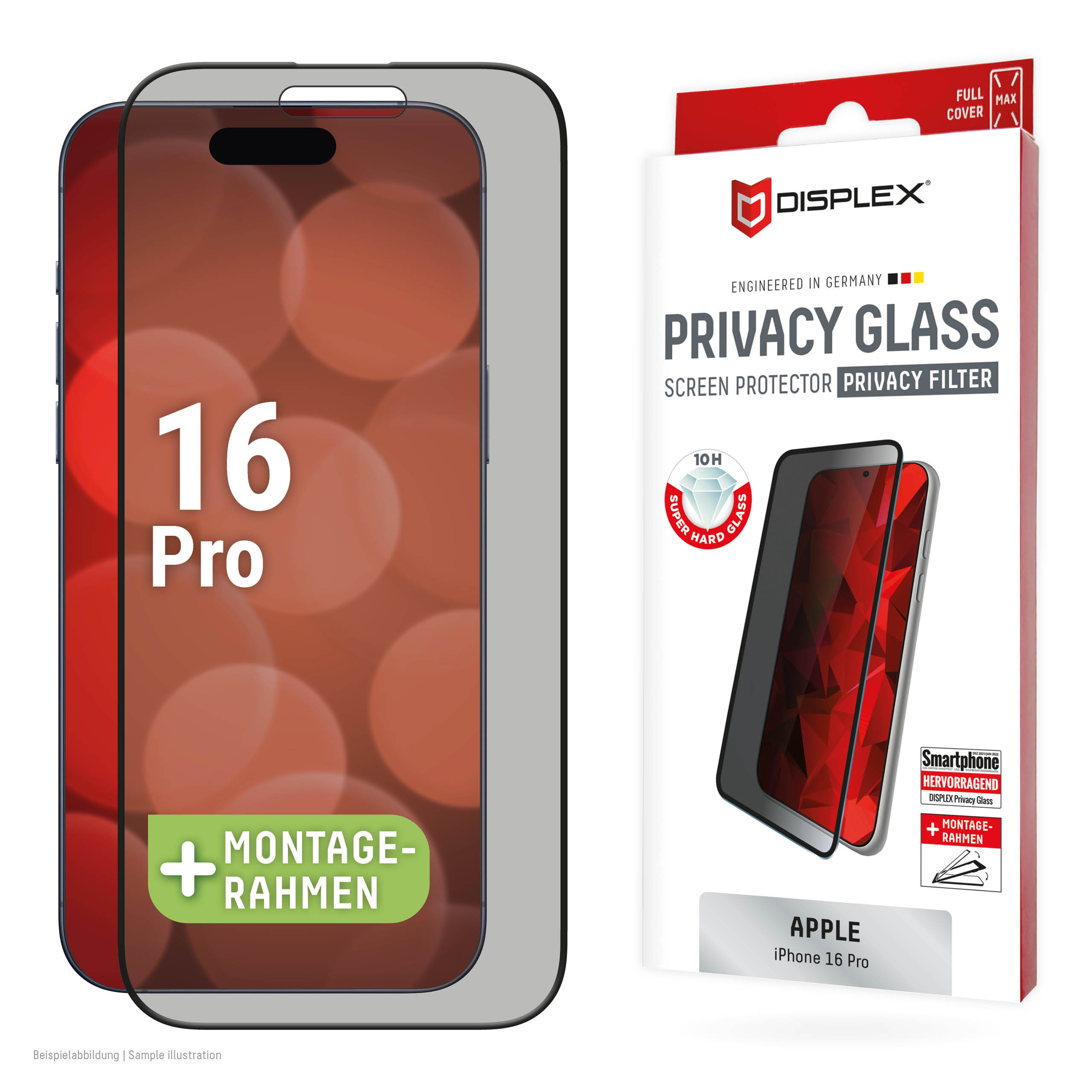 iPhone 16 Pro Privacy Tempered Glass 01999