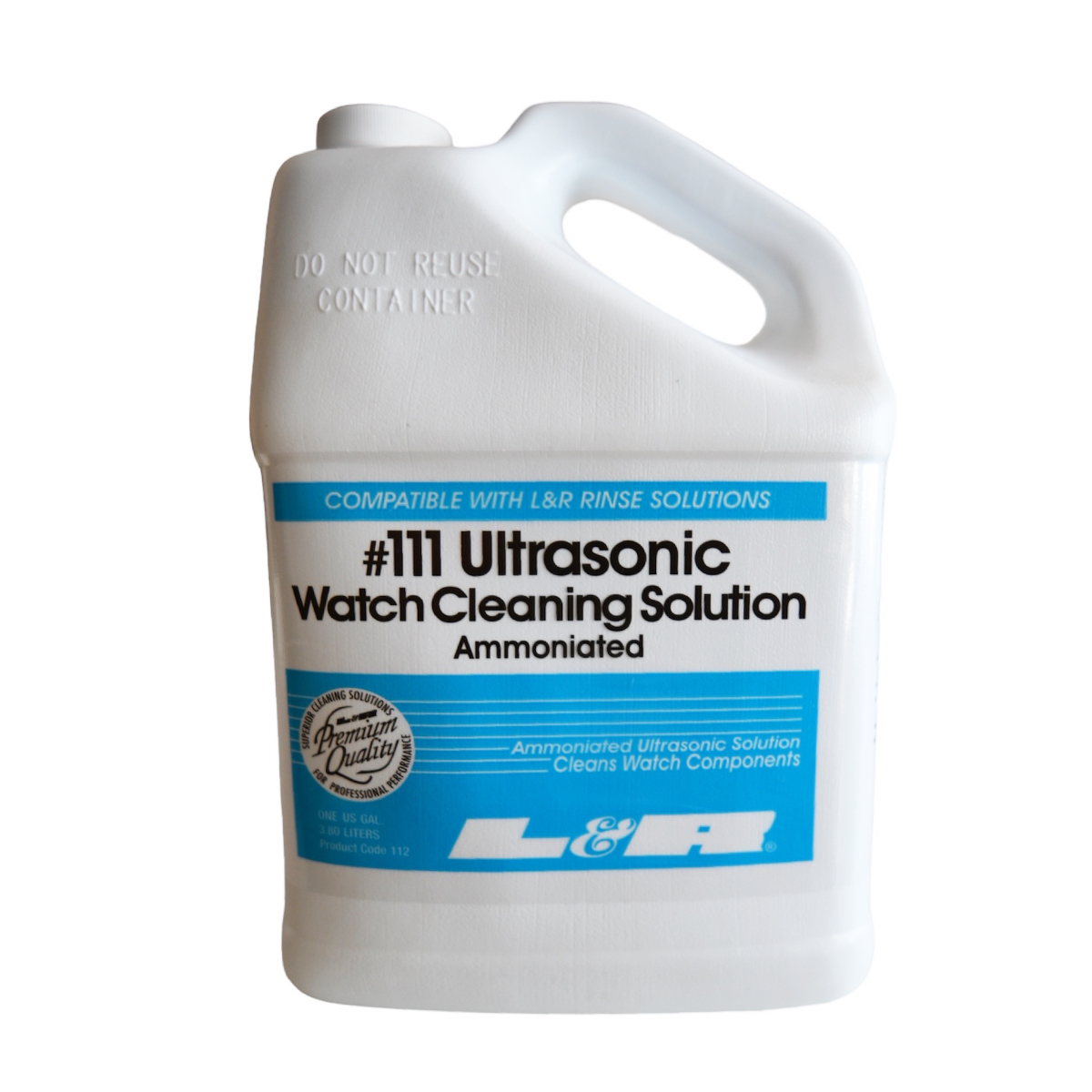 L&R #111 watch cleaning solution 3.8 litres