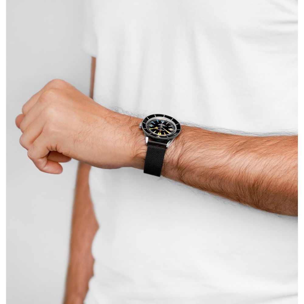 Milanaise black bracelet for smart and classic watches, 20mm, 30161450-5-20 - Image 3