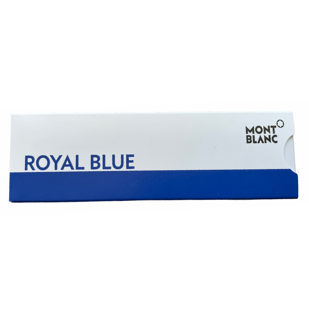 Montblanc rollerball refills pens size M blue color 2 in pack