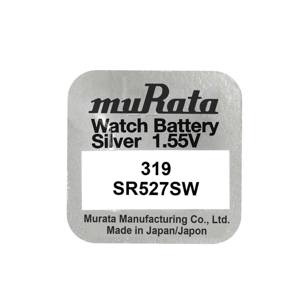 Murata 319 SR527SW watch coin battery 1.55V