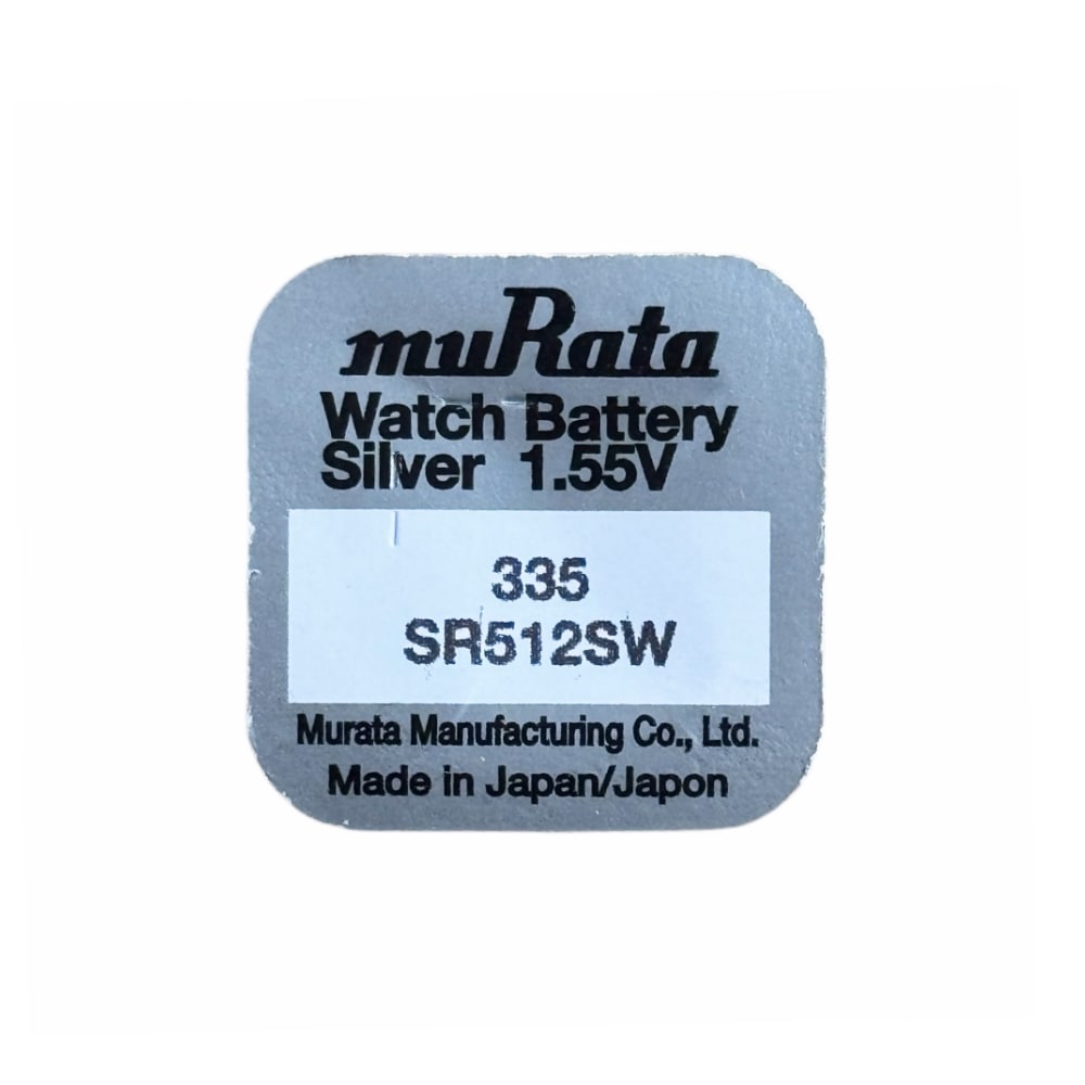 Murata 335 SR512SW watch coin battery 1.55V - Image 2