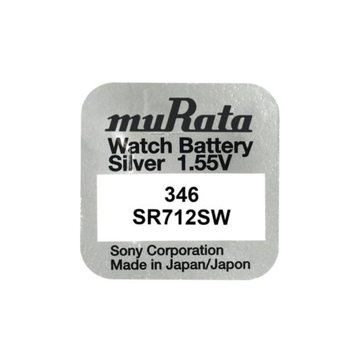 Murata 346 SR712SW watch coin battery 1.55V